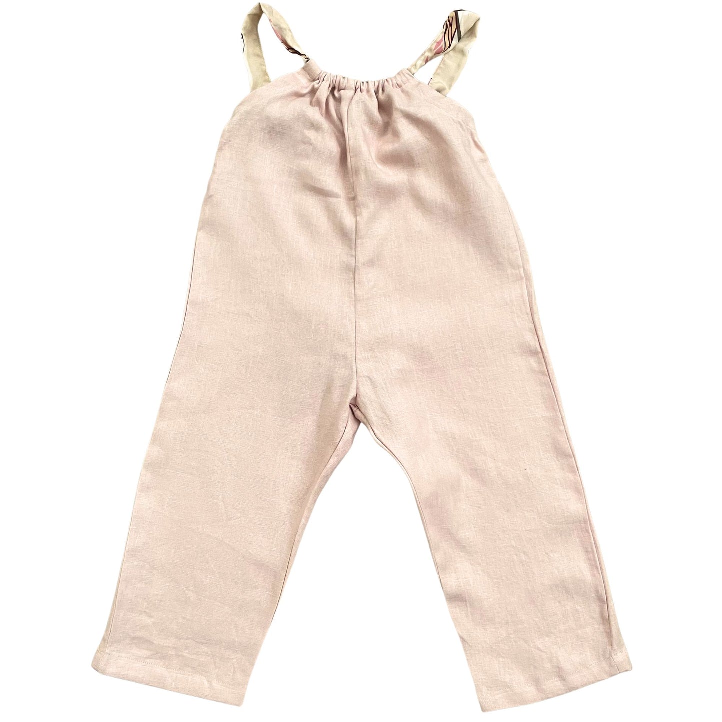LINEN JUMPSUIT | CORAL