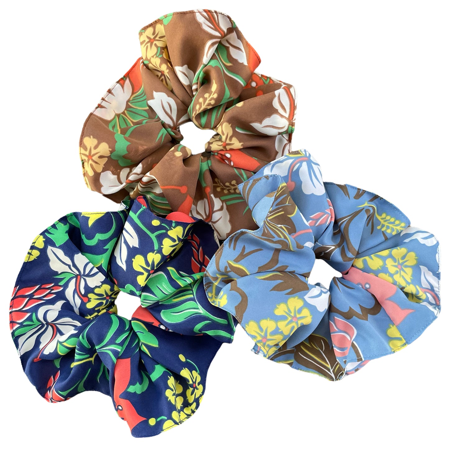BLOOM SCRUNCHIE FLOWERS | 3PCS SET